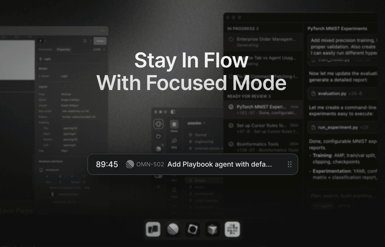 Locu focused mode for deep work on Linear issues
