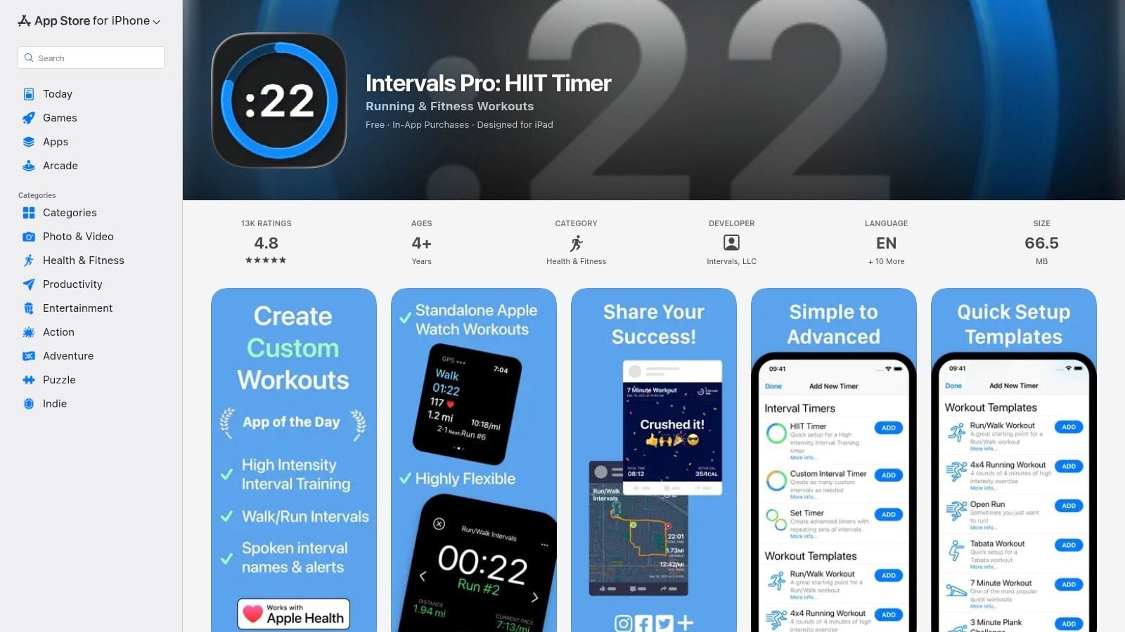 Intervals Pro